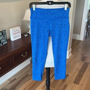 Leggings Heather Blue Cropped Reflex 90 Degree
